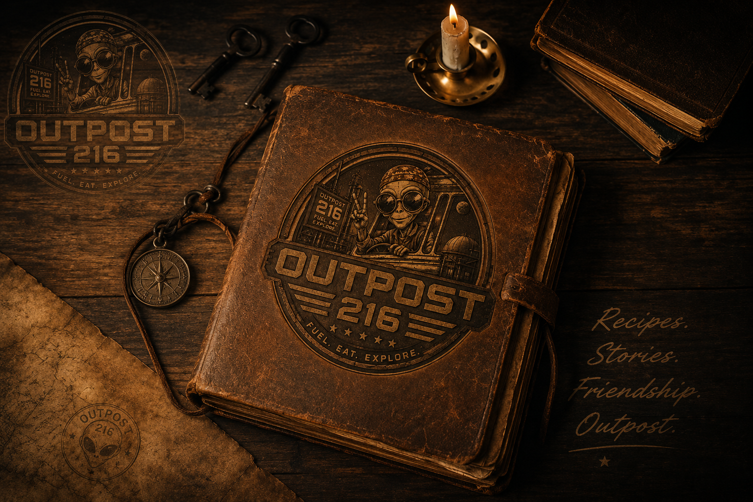 The classified journal — recipes collected from civilizations across the galaxy