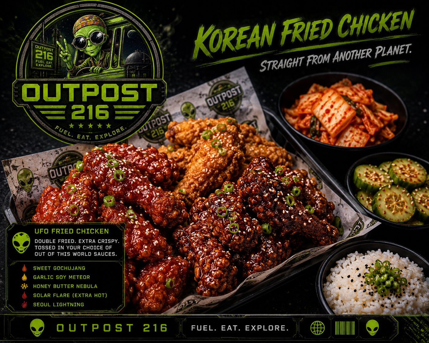 Korean BBQ Menu